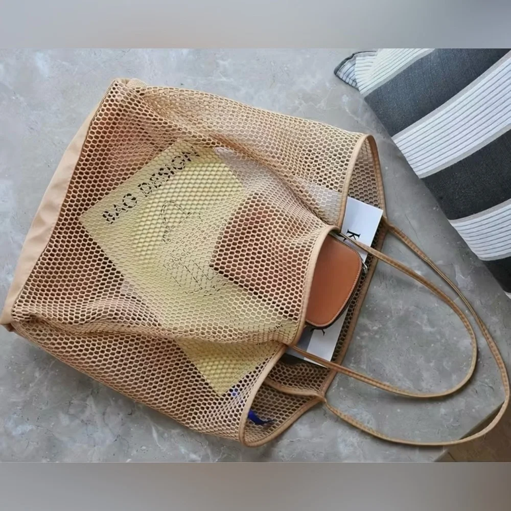 Tan Tote Bag - Picture 4 of 7